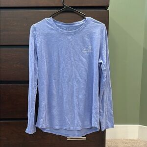 Vineyard Vines Sky Blue (kinda of purple blue)  Long Sleeve Tee size medium